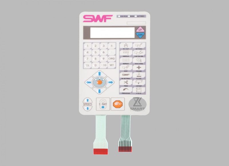 ESWF-GP-011823 صفحه کلید صفحه کلید کنترل صفحه کلید سوئیچ غشای عمومی SWF Sunstar Machine Machine قطعات یدکی