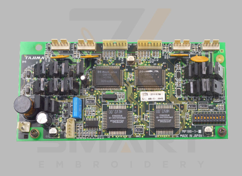 MP 180-1 کارت الکترونیکی HLV 2.00 برای دستگاه گلدوزی تک سر تاجیما 0J2700101060 CL6101A60000