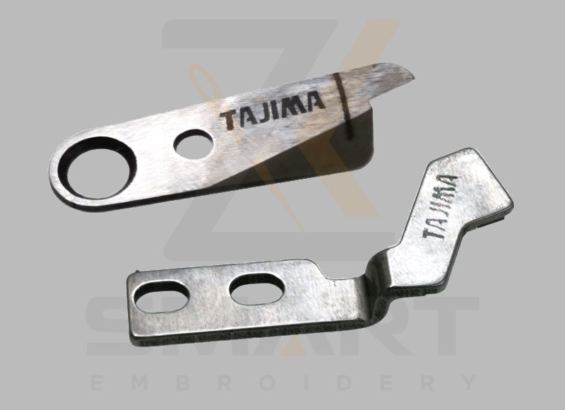 تیغ دستگاه گلدوزی تاجیما چاقوی ثابت و متحرک