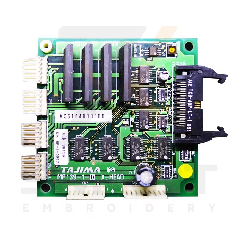 Tajima قطعات ماشین آلبوم استفاده MP139-1-D Tajima: کارت امپ سر MX6104000000 0J2702000000