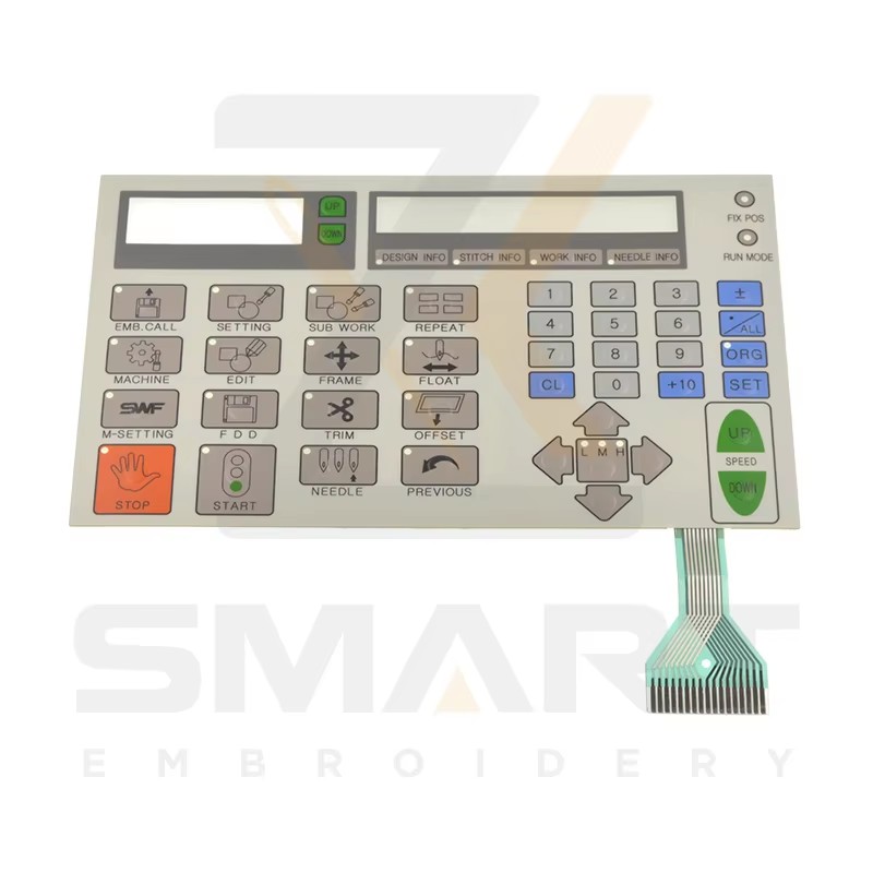GP-047408 10003AAT10 Keyboard Keypad SWF قطعات ماشین