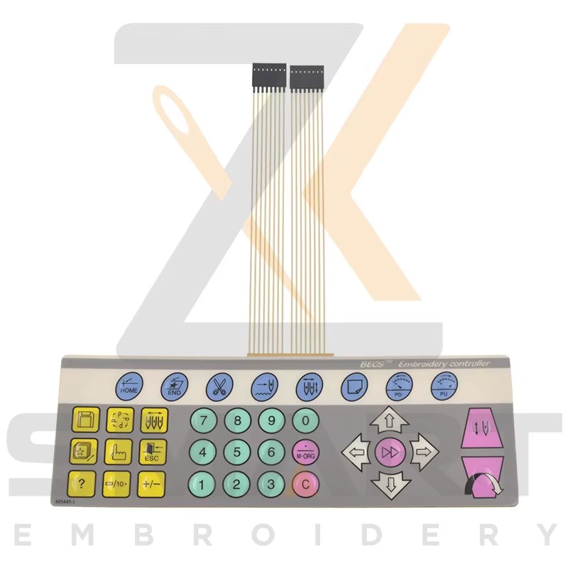 DAHAO Keypad 805445-1 China Embroidery Machine Parts EDH050401-18